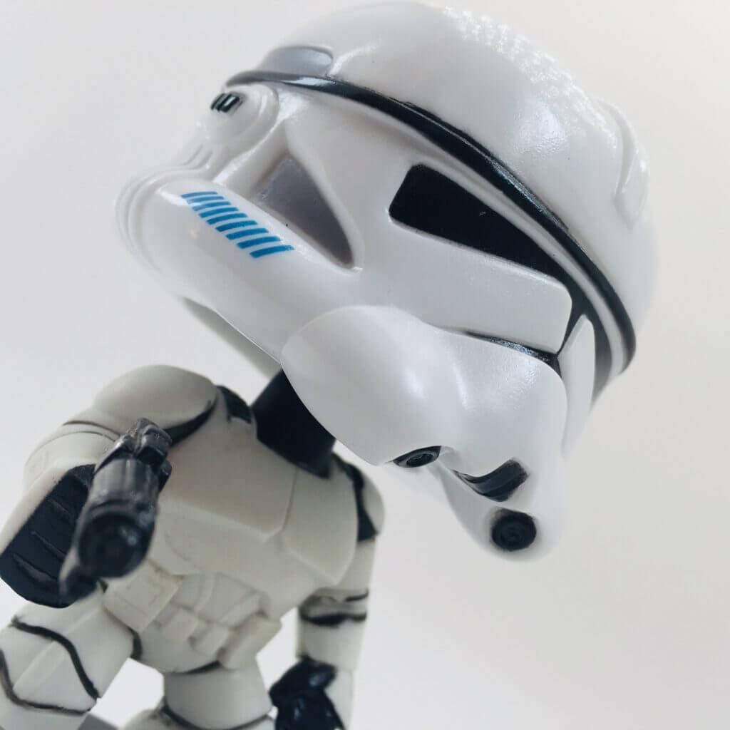 Funko POP! Clone Trooper - Zoom sur la tête