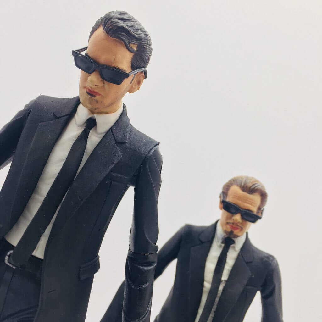 Figurines Revervoir Dogs - Zoom sur Brown et Pink