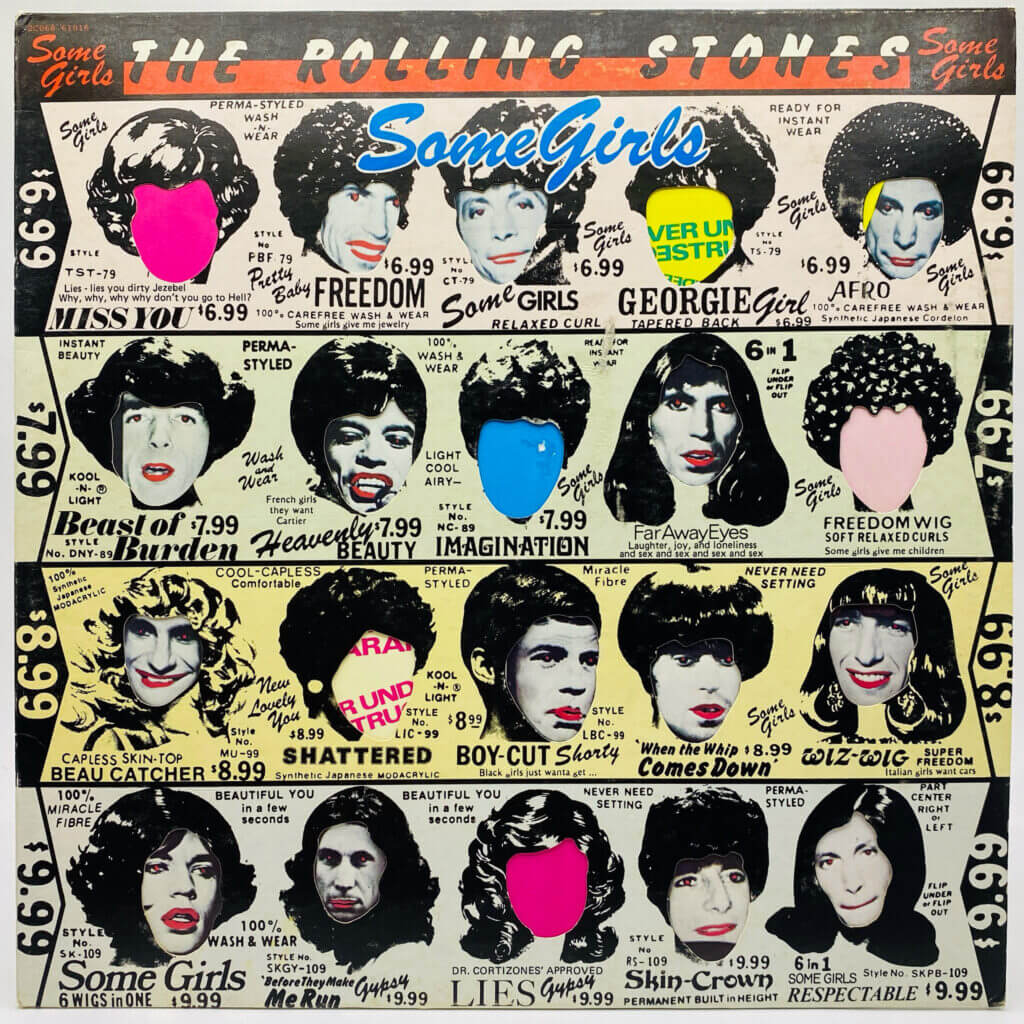 The Rolling Stones - Some Girls - Pochette de la réédition