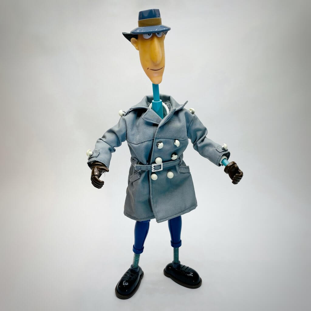 Inspecteur Gadget, BANDAI 1983, en pieds, gadgets déployés