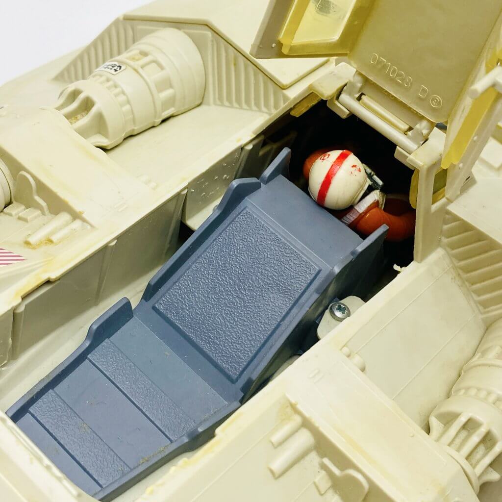 Vaisseau vintage - Snowspeeder Kenner 1980 double cockpit