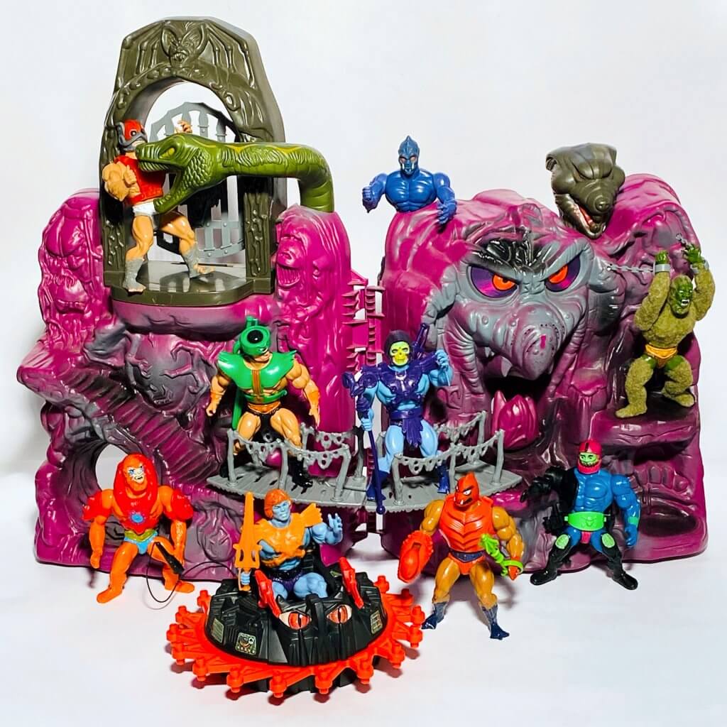 Motu - Château Maléfique et figurines vintage
