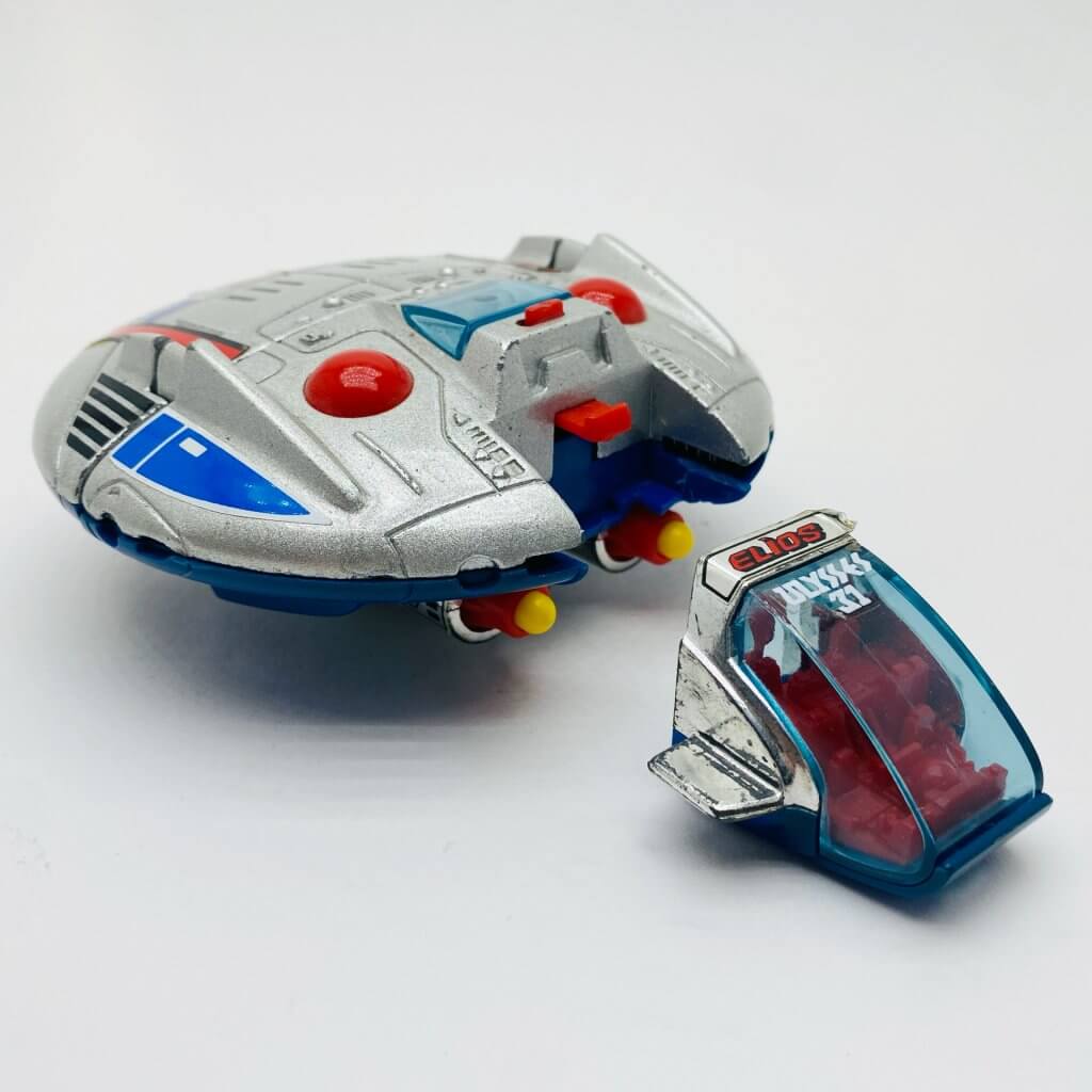 Le cockpit de la navette Elios éjecté