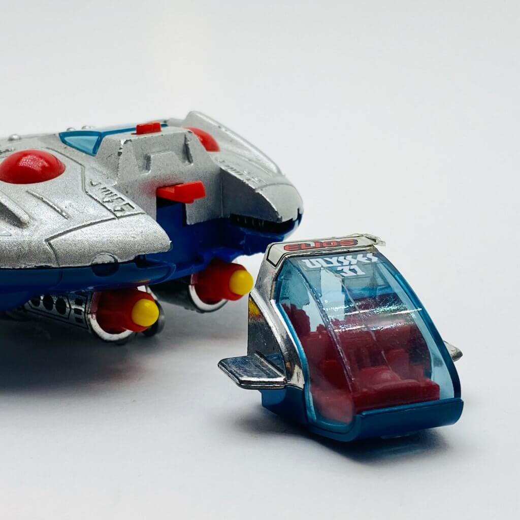 Le cockpit de la navette Elios