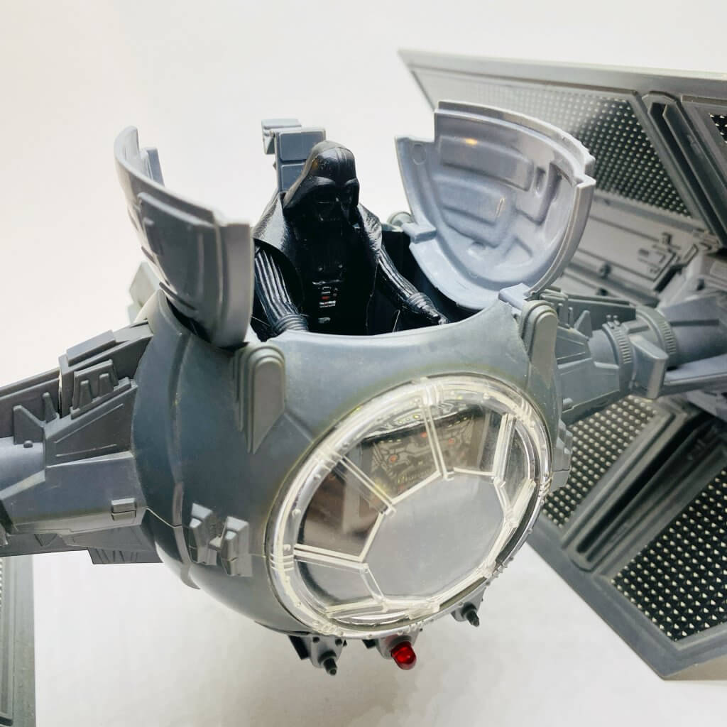 Dark Vador dans son TIE Fighter